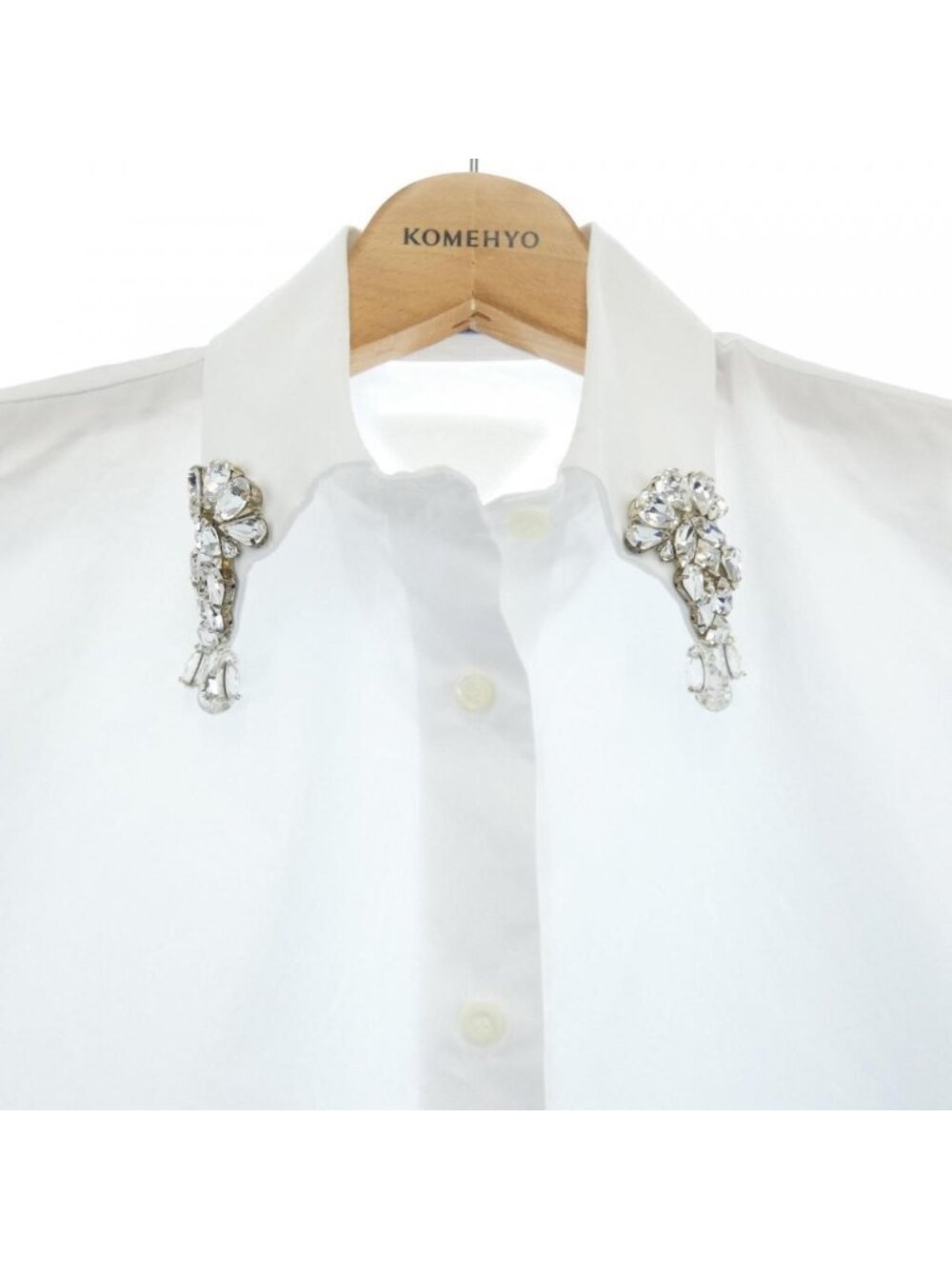 ★SOLD★ Prada Embroidered Poplin Shirt - Picture 5 of 6